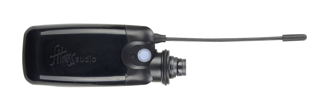The lightest, smallest, and most versatile transmitter for fitness & dance